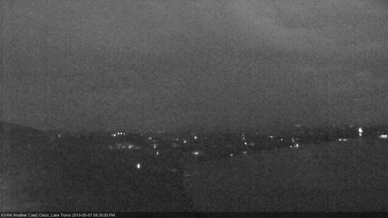 Lake Travis webcam, May 7, 2019 7:40 PM CT