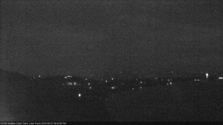 Lake Travis webcam, May 7, 2019 7:45 PM CT