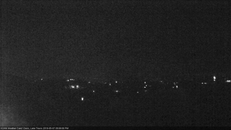 Lake Travis webcam, May 7, 2019 8:10 PM CT