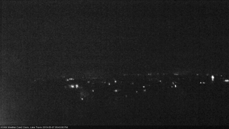 Lake Travis webcam, May 7, 2019 8:45 PM CT