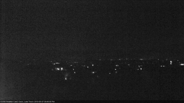Lake Travis webcam, May 7, 2019 8:50 PM CT