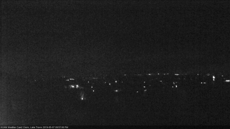 Lake Travis webcam, May 7, 2019 9:00 PM CT