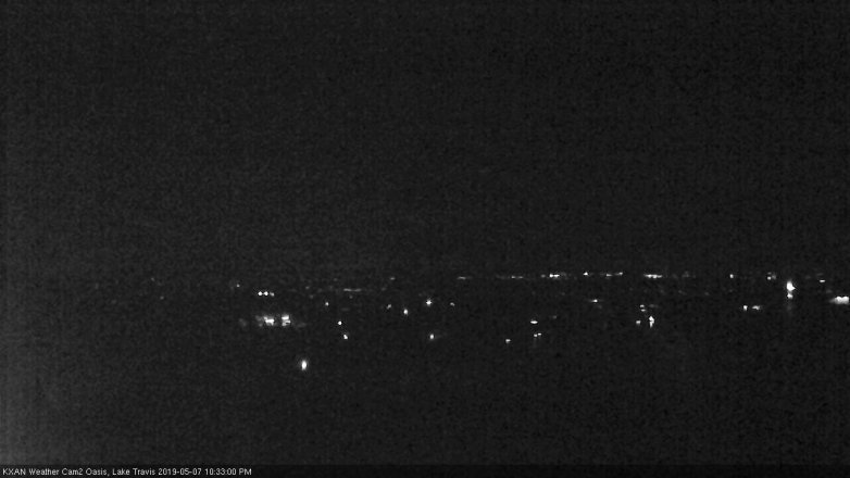 Lake Travis webcam, May 7, 2019 9:35 PM CT
