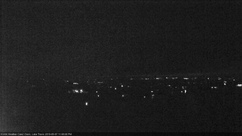 Lake Travis webcam, May 7, 2019 10:10 PM CT