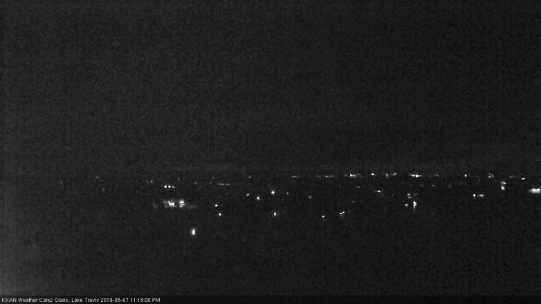 Lake Travis webcam, May 7, 2019 10:20 PM CT