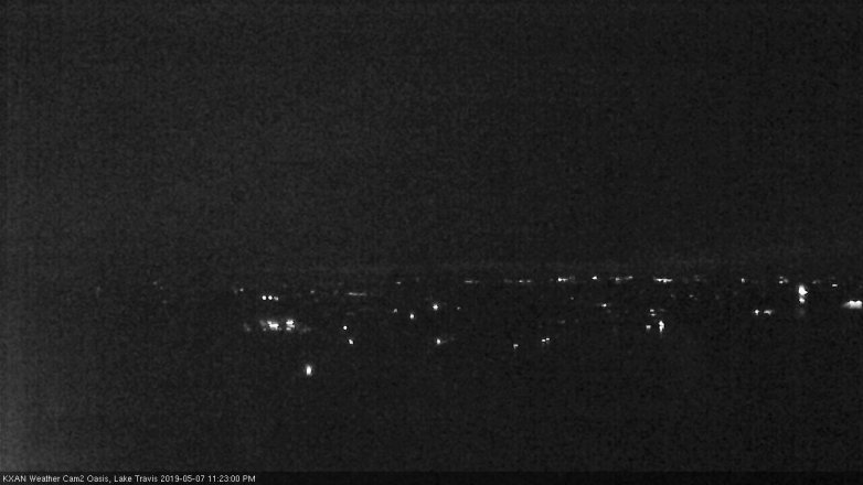 Lake Travis webcam, May 7, 2019 10:25 PM CT