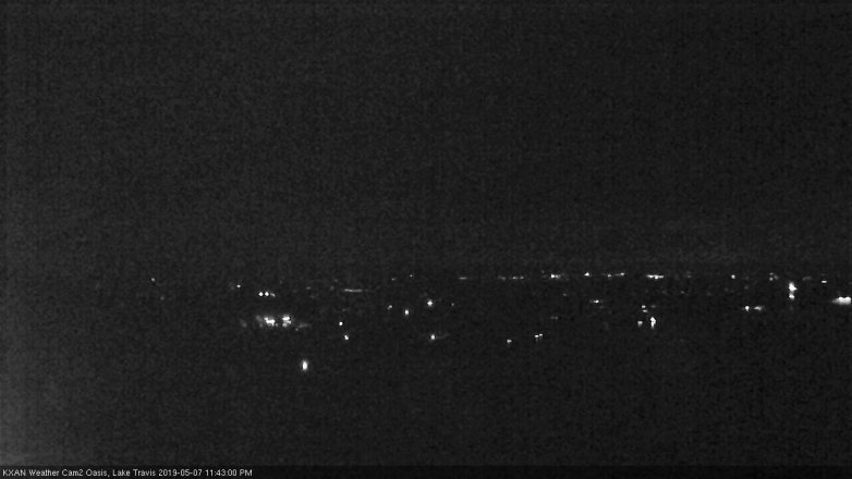 Lake Travis webcam, May 7, 2019 10:45 PM CT