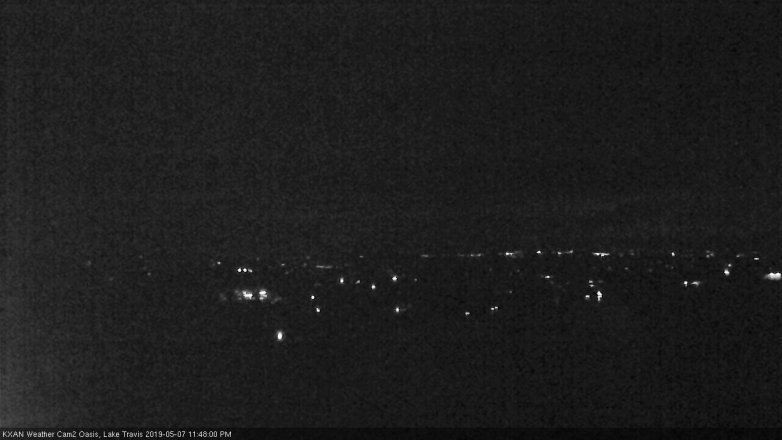 Lake Travis webcam, May 7, 2019 10:50 PM CT
