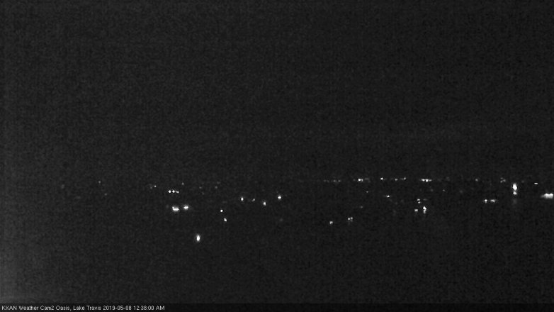 Lake Travis webcam, May 7, 2019 11:40 PM CT
