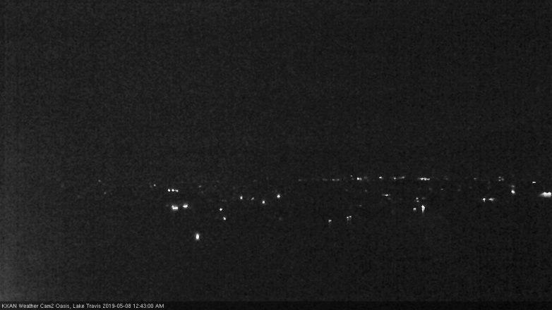 Lake Travis webcam, May 7, 2019 11:45 PM CT