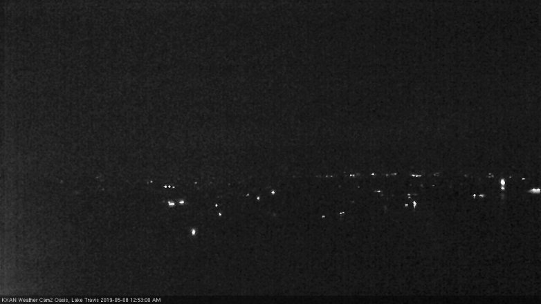 Lake Travis webcam, May 7, 2019 11:55 PM CT
