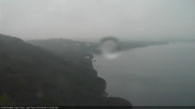 Lake Travis webcam, May 8, 2019 10:45 AM CT
