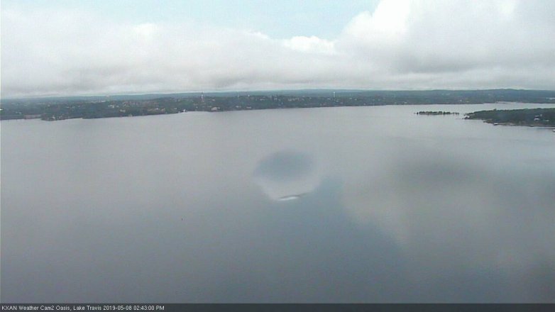 Lake Travis webcam, May 8, 2019 1:45 PM CT