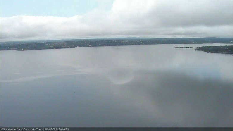 Lake Travis webcam, May 8, 2019 1:55 PM CT