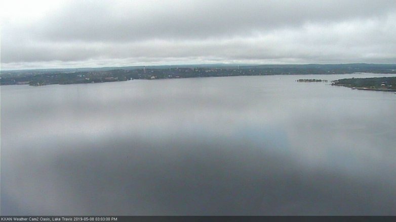 Lake Travis webcam, May 8, 2019 2:05 PM CT