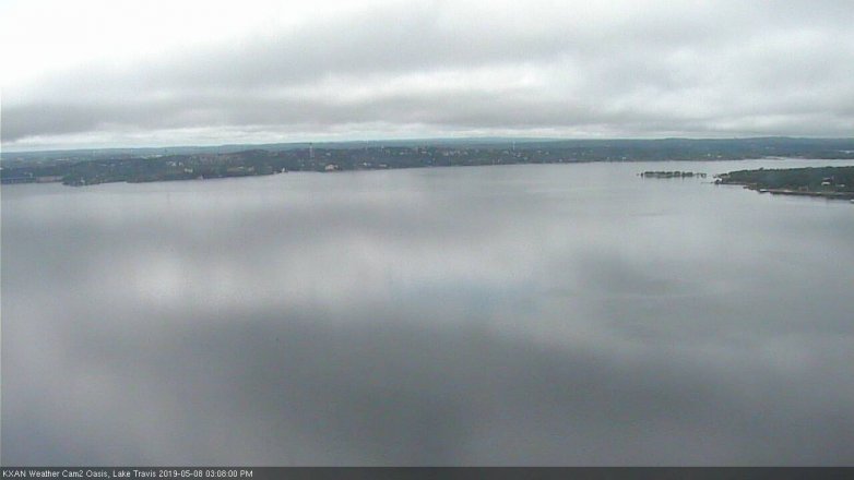 Lake Travis webcam, May 8, 2019 2:10 PM CT