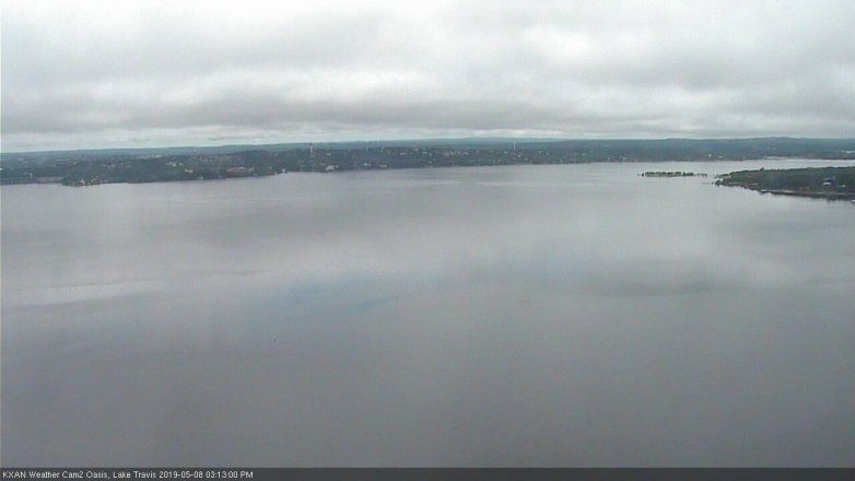 Lake Travis webcam, May 8, 2019 2:15 PM CT