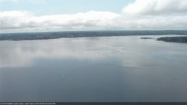 Lake Travis webcam, May 8, 2019 2:45 PM CT