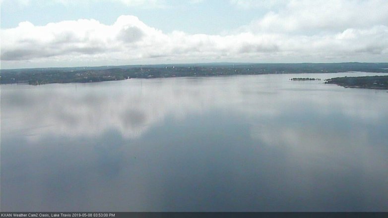 Lake Travis webcam, May 8, 2019 2:55 PM CT