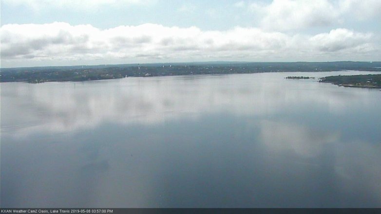 Lake Travis webcam, May 8, 2019 3:00 PM CT
