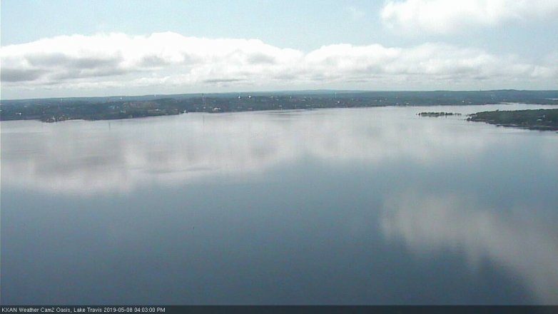 Lake Travis webcam, May 8, 2019 3:05 PM CT