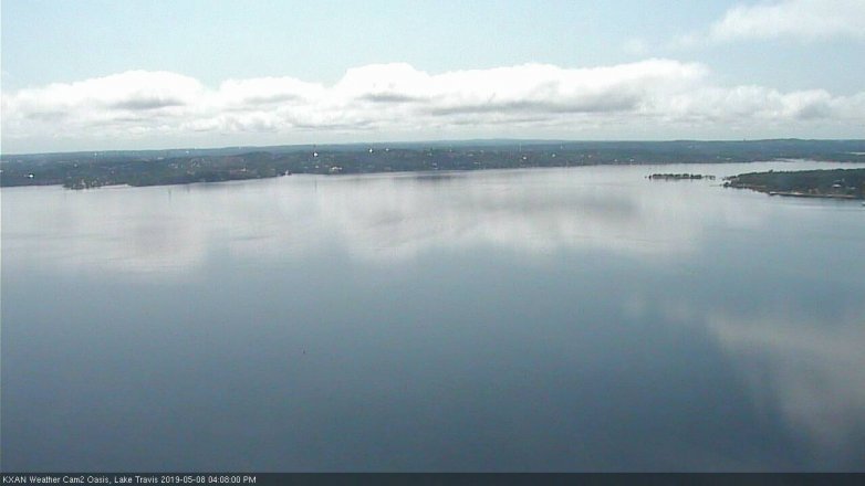 Lake Travis webcam, May 8, 2019 3:10 PM CT