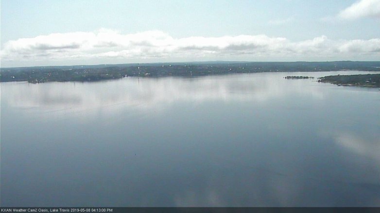 Lake Travis webcam, May 8, 2019 3:15 PM CT