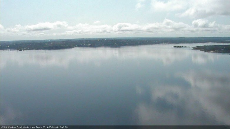 Lake Travis webcam, May 8, 2019 3:25 PM CT