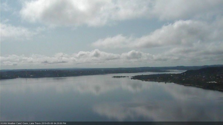 Lake Travis webcam, May 8, 2019 3:30 PM CT