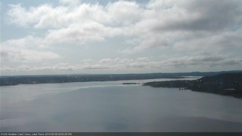 Lake Travis webcam, May 8, 2019 3:55 PM CT