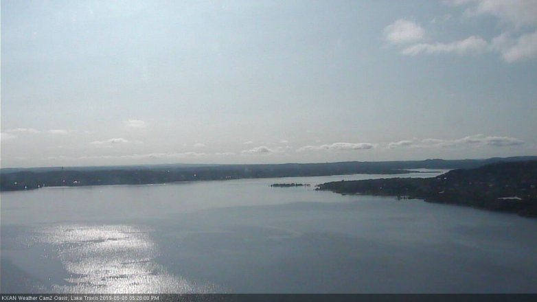Lake Travis webcam, May 8, 2019 4:30 PM CT