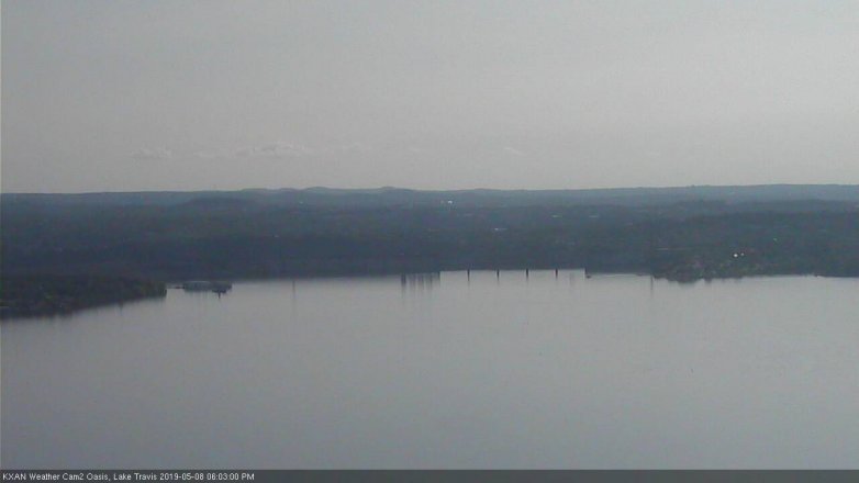 Lake Travis webcam, May 8, 2019 5:05 PM CT