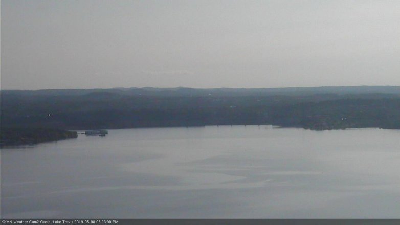 Lake Travis webcam, May 8, 2019 5:25 PM CT