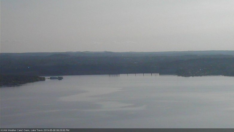 Lake Travis webcam, May 8, 2019 5:30 PM CT