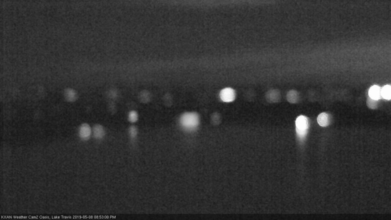 Lake Travis webcam, May 8, 2019 7:55 PM CT
