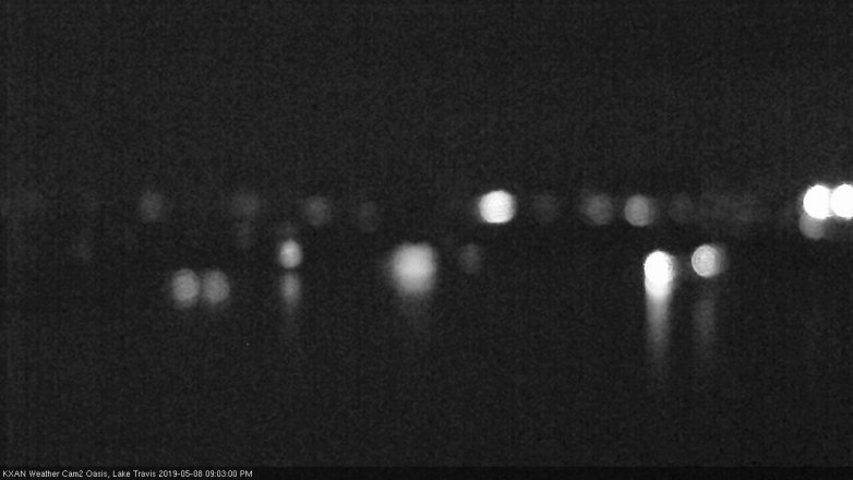 Lake Travis webcam, May 8, 2019 8:05 PM CT