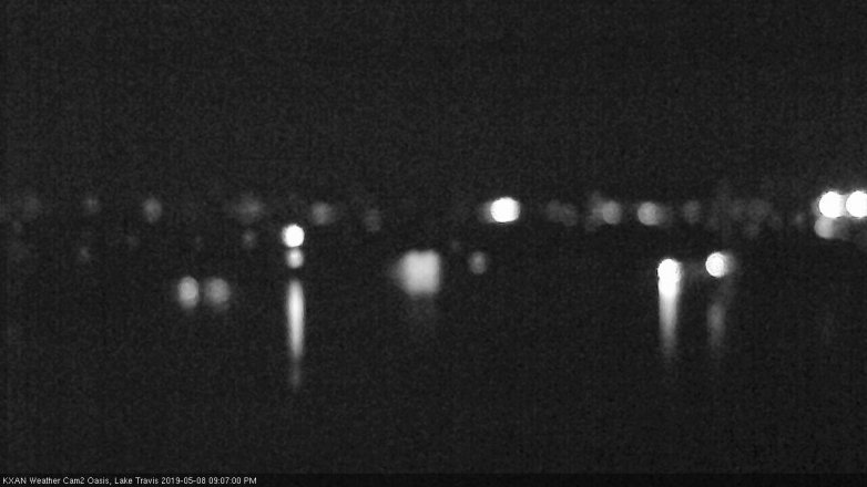 Lake Travis webcam, May 8, 2019 8:10 PM CT