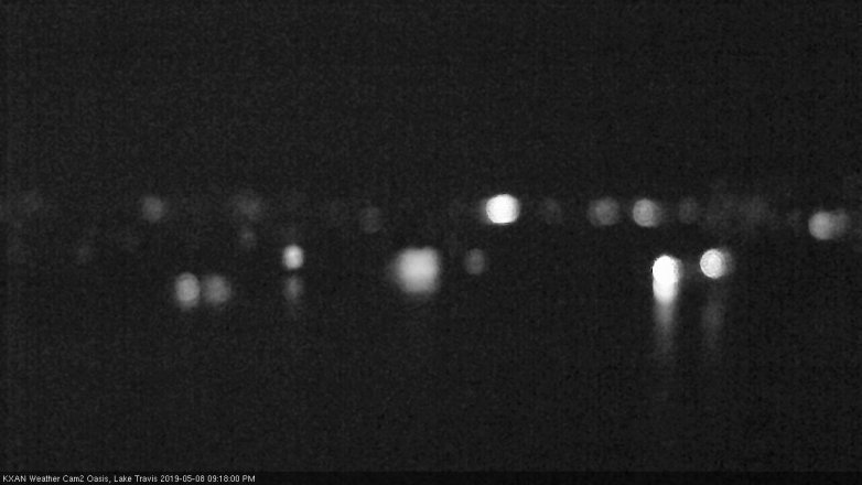 Lake Travis webcam, May 8, 2019 8:20 PM CT