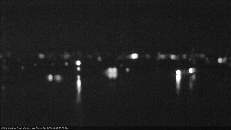 Lake Travis webcam, May 8, 2019 8:55 PM CT