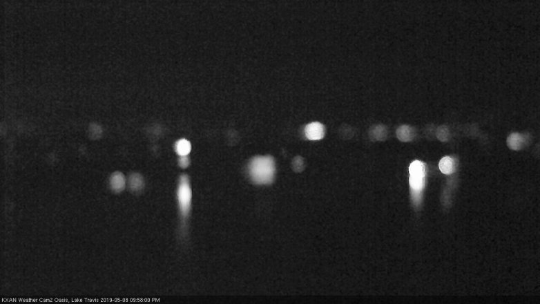 Lake Travis webcam, May 8, 2019 9:00 PM CT