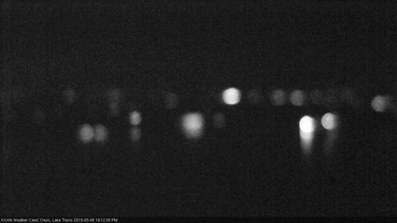 Lake Travis webcam, May 8, 2019 9:15 PM CT