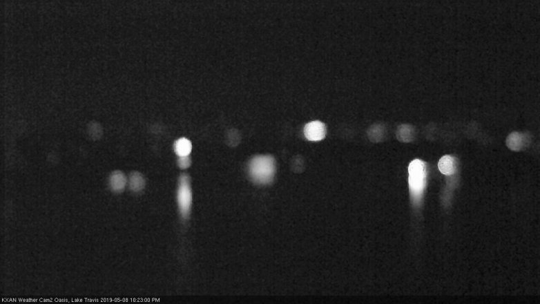Lake Travis webcam, May 8, 2019 9:25 PM CT