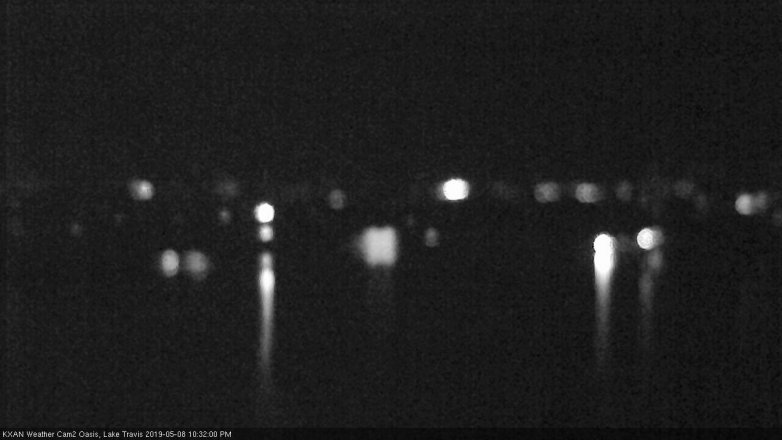 Lake Travis webcam, May 8, 2019 9:35 PM CT