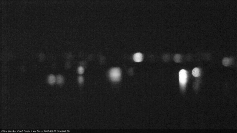 Lake Travis webcam, May 8, 2019 9:50 PM CT