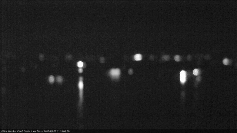 Lake Travis webcam, May 8, 2019 10:15 PM CT