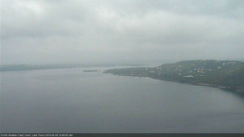 Lake Travis webcam, May 9, 2019 9:10 AM CT