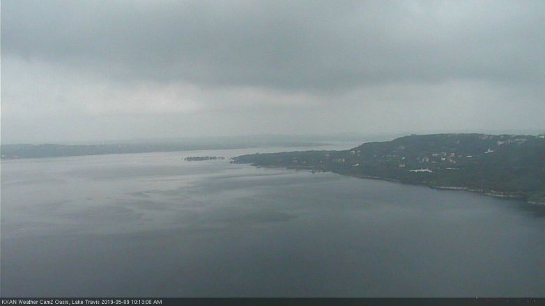 Lake Travis webcam, May 9, 2019 9:15 AM CT