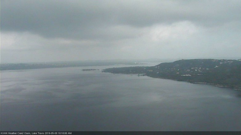 Lake Travis webcam, May 9, 2019 9:20 AM CT