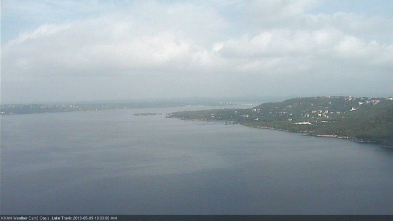 Lake Travis webcam, May 9, 2019 9:35 AM CT