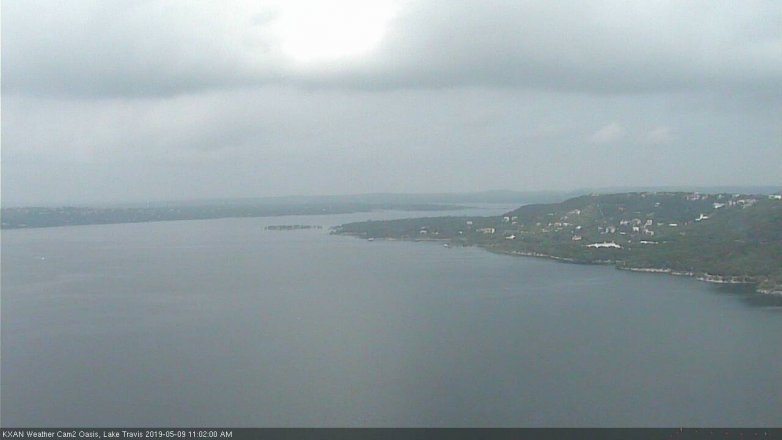 Lake Travis webcam, May 9, 2019 10:05 AM CT